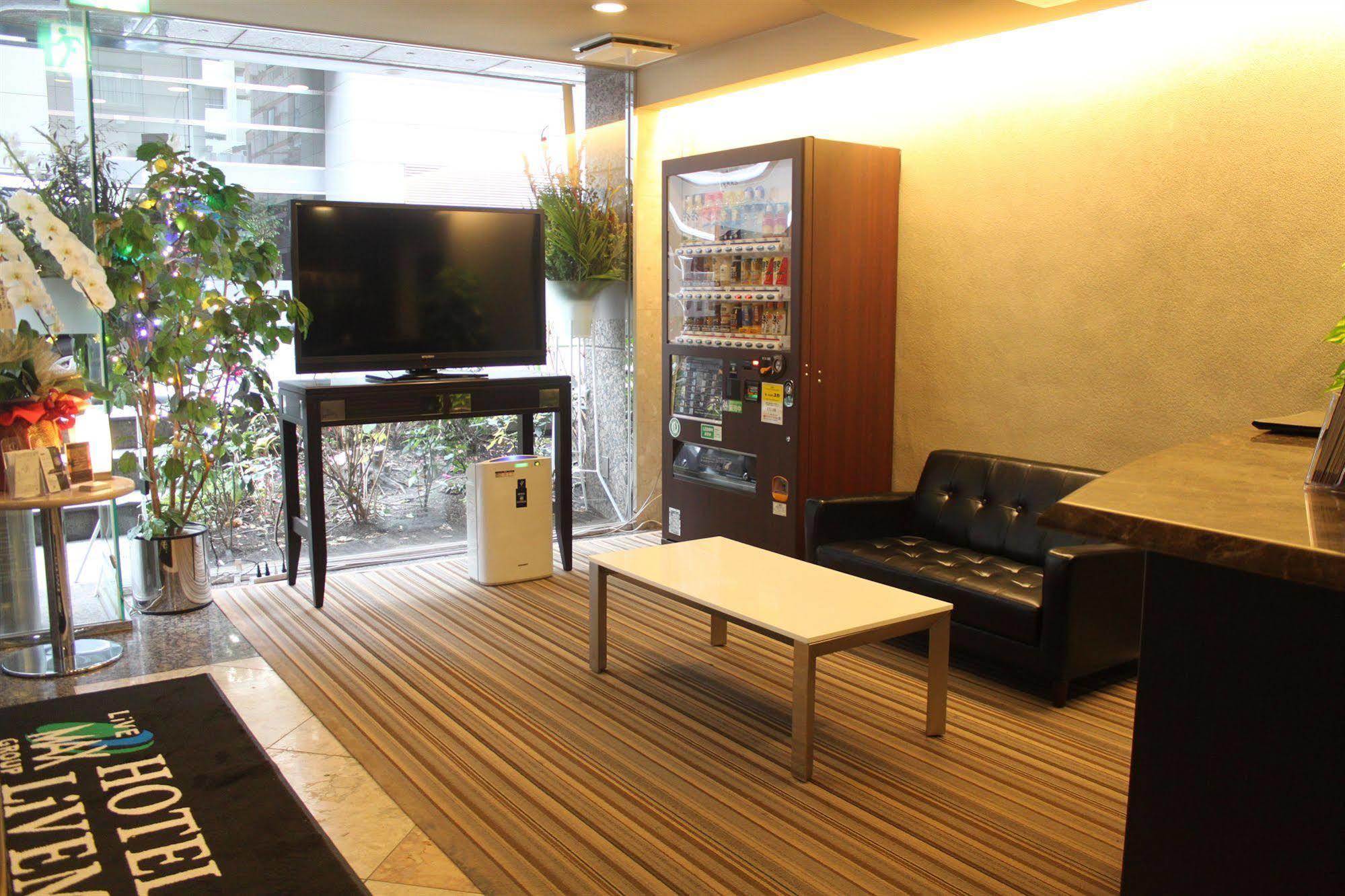 Hotel Livemax Budget Shinbashi Tokió Kültér fotó